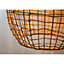 Lucide Alban Scandinavian Rattan Pendant Light 35cm - 1xE27 - Light Wood