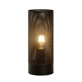 Lucide Beli Modern Table Lamp 12cm - 1xE27 - Black