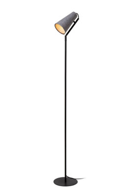 Lucide Bensen Floor lamp - 1xE14 - Grey