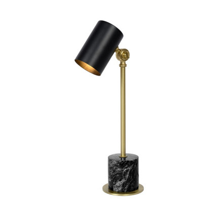 Lucide Brandon Retro Desk Lamp 1xE14 Black DIY at B Q