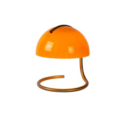 Lucide Cato Retro Table Lamp 23.5cm- 1xE27 - Orange