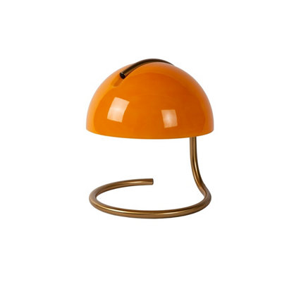 Lucide Cato Retro Table Lamp 23.5cm- 1xE27 - Orange