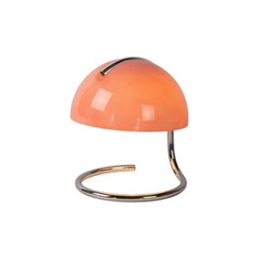 Lucide Cato Retro Table Lamp 23.5cm- 1xE27 - Pink