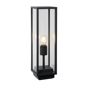 Lucide Claire Vintage Bollard Light Outdoor - 1xE27 - IP54 - Anthracite