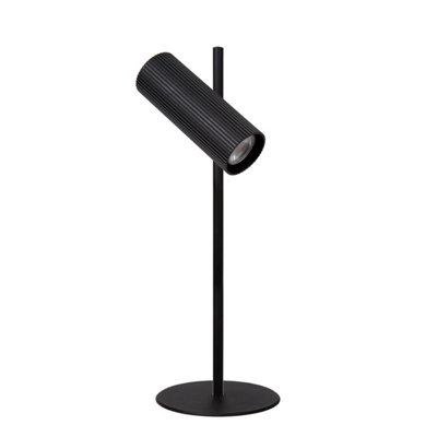 Lucide Clubs Modern Table Lamp - 1xGU10 - Black