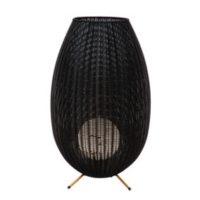 Lucide Colin Ip44 Cottage 50cm Table Lamp Outdoor - LED - 1x3W 3000K - IP44 - Black