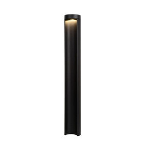 Lucide Combo Modern Tall Bollard Light Outdoor 9cm - LED - 1x9W 3000K - IP54 - Black