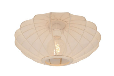 Lucide CORINA - Flush ceiling light - 40 cm - 1xE27 - Cream