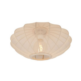 Lucide CORINA - Flush ceiling light - 40 cm - 1xE27 - Cream