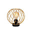 Lucide Danza Classic Table Lamp 25cm - 1xE27 - Matt Gold, Brass