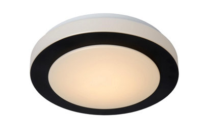 Lucide Dimy Modern Flush Ceiling Light Bathroom 28,6cm LED Dim