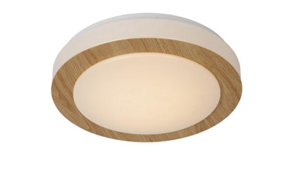Lucide Dimy Modern Flush Ceiling Light Bathroom 28,6cm LED Dim