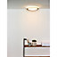 Lucide Dimy Modern Flush Ceiling Light Bathroom 28,6cm - LED Dim. - 1x12W 3000K - IP21 - 3 StepDim - Wood