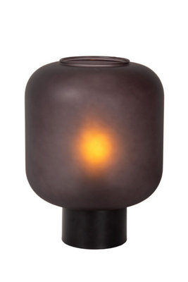 Lucide ELOISE - Table lamp - 21 cm - 1xE27 - Black