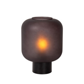 Lucide ELOISE - Table lamp - 21 cm - 1xE27 - Black