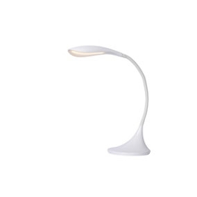 Lucide Emil Modern Desk Lamp - LED Dim. - 1x4,5W 3000K - White