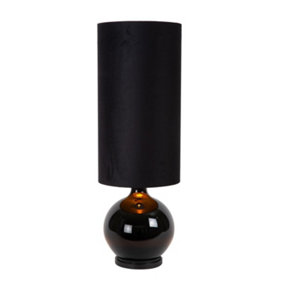 Lucide Esterad Retro Floor lamp 34cm - 1xE27 - Black