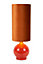 Lucide Esterad Retro Floor lamp 34cm - 1xE27 - Orange