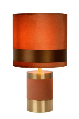 Lucide Extravaganza Frizzle Retro Table Lamp 18cm - 1xE14 - Brown