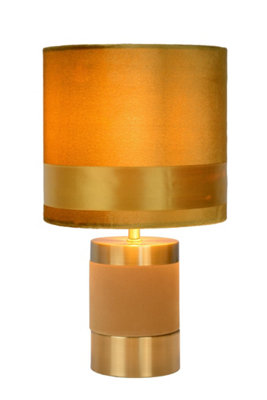 Lucide Extravaganza Frizzle Retro Table Lamp 18cm - 1xE14 - Yellow
