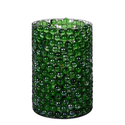 Lucide Extravaganza Marbelous Retro Table Lamp 15cm - 1xE14 - Green