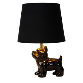 Lucide Extravaganza Sir Winston Retro Table Lamp - 1xE14 - Black