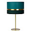 Lucide Extravaganza Tusse Retro Table Lamp 30cm - 1xE14 - Green