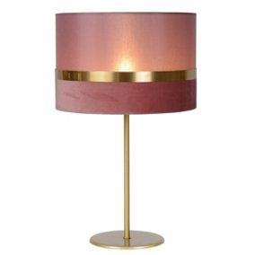 Lucide Extravaganza Tusse Retro Table Lamp 30cm - 1xE14 - Pink