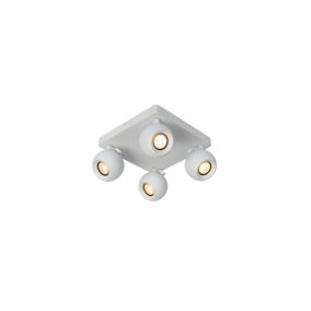 Lucide Favori Modern Ceiling Spotlight - 4xGU10 - White