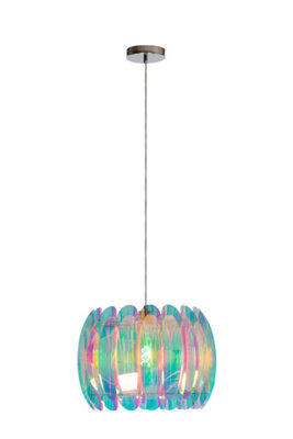 Lucide Glinstar Pendant light Diameter 40cm 1xE27 - Multi-Colour