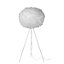 Lucide Goosy Soft Modern Tripod Floor Lamp 50cm - 1xE27 - White