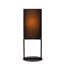 Lucide HERMAN - Table lamp - 20 cm - 1xE27 - Black