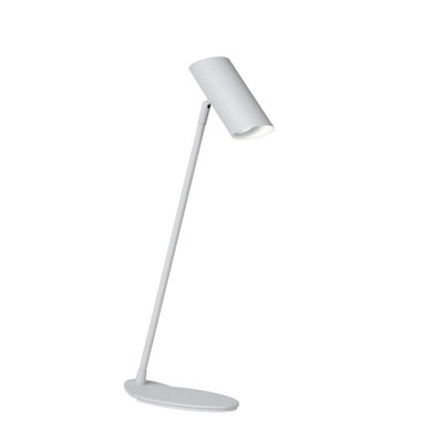 Lucide Hester Modern Desk Lamp - 1xGU10 - White