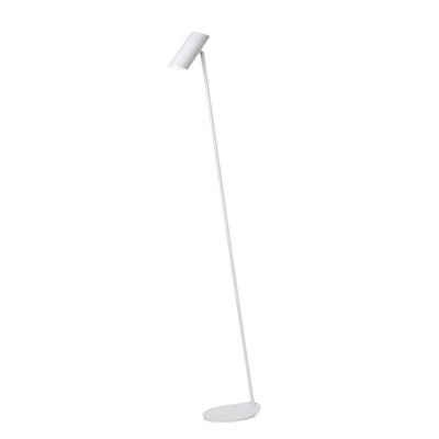 Lucide Hester Modern Floor Reading Lamp - 1xGU10 - White