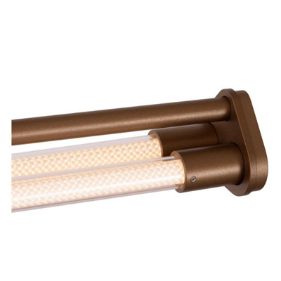 Lucide Janderin LED Bar Ceiling Pendant Light with PIR Sensor Champagne