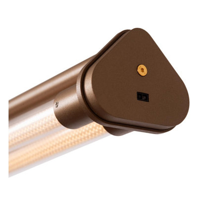 Lucide Janderin LED Bar Ceiling Pendant Light with PIR Sensor Champagne