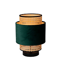 Lucide Javor Scandinavian Table Lamp 23cm - 1xE27 - Green