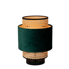 Lucide Javor Scandinavian Table Lamp 23cm - 1xE27 - Green