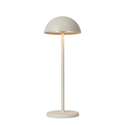 Lucide Joy Retro Table Lamp Outdoor 12cm - LED Dim. - 1x1,5W 3000K - IP54 - White