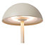 Lucide Joy Retro Table Lamp Outdoor 12cm - LED Dim. - 1x1,5W 3000K - IP54 - White