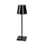 Lucide Justin Modern Table Lamp Outdoor 11cm - LED Dim. - 1x2,2W 3000K - IP54 - 3 StepDim - Black