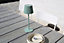 Lucide Justine Cottage Rechargeable Table lamp Outdoor - LED Dim. 2700K - IP54 - With wireless charging pad - Green