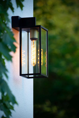 Lucide outdoor wall light outlet