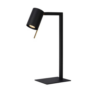 Lucide Lesley Modern Desk Lamp - 1xGU10 - Black