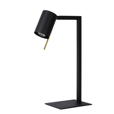 Lucide Lesley Modern Desk Lamp - 1xGU10 - Black