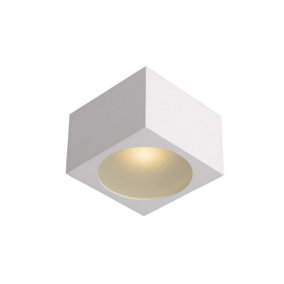 Lucide Lily Modern Surface Mounted Ceiling Spotlight Bathroom - 1xG9 - IP54 - White