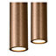 Lucide Lorenz Modern Bar Pendant Light - LED Dim. - 4x4W 3000K - Rust Brown