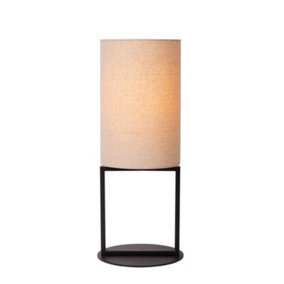 Lucide Lucide HERMAN - Table lamp - 20 cm - 1xE27 - Cream