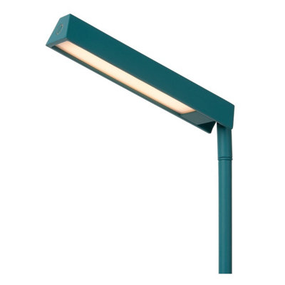 Lucide Lucide LAVALE - Floor reading lamp - LED Dim. - 1x3W 2700K - Turquoise