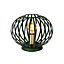 Lucide Manuela Modern Table Lamp 25.5cm- 1xE27 - Green